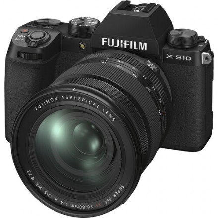 Цифр. фотокамера Fujifilm X-S10 kit XF 16-80mm F4.0 OIS Black